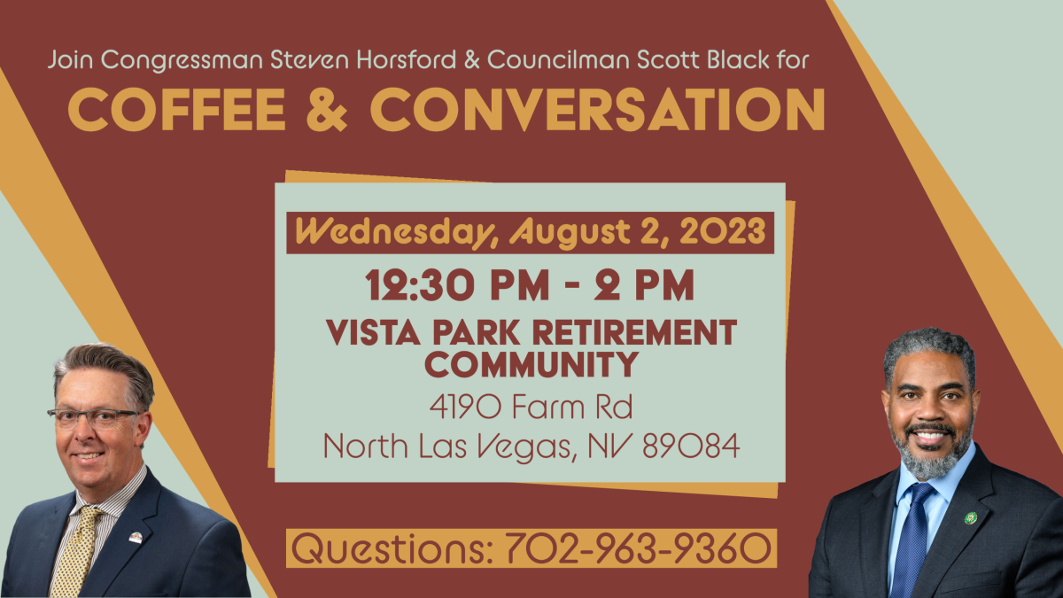 Join us for coffee and conversation.