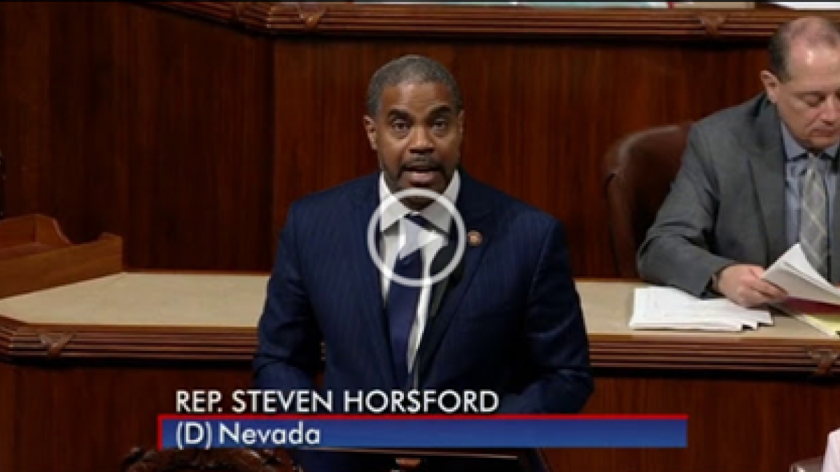Rep. Horsford Floor Speech