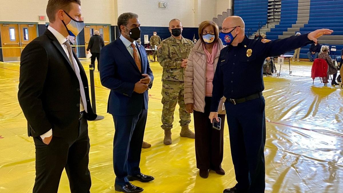 Congressman Horsford with Local Officials