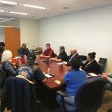Congressman Horsford speaks with Southern Nevada veterans at his North Las Vegas Office
