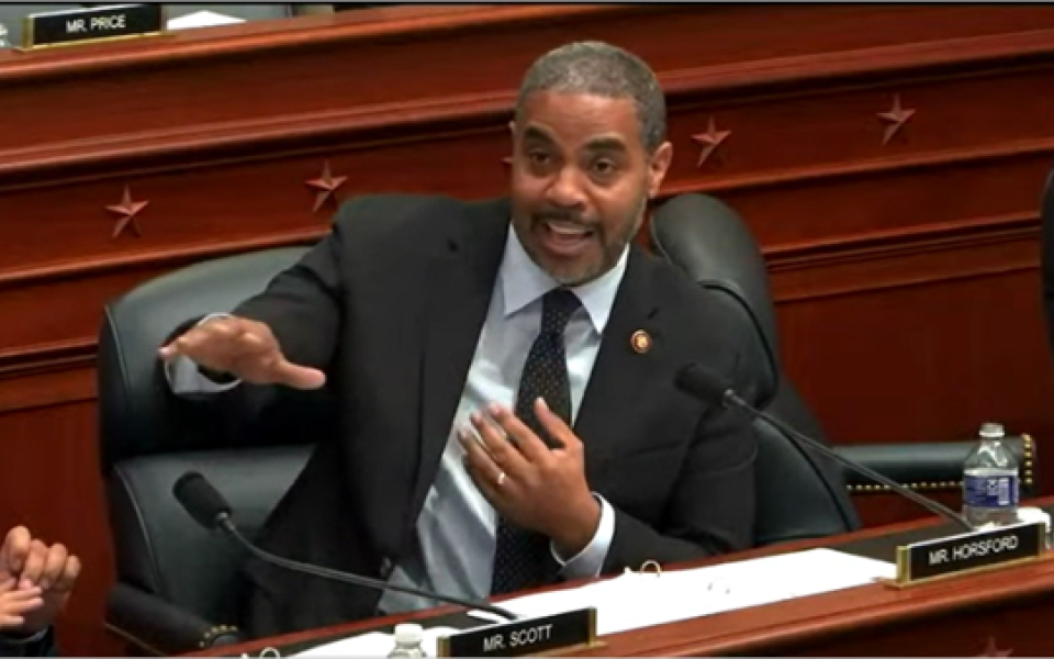 Congressman Steven Horsford speaking