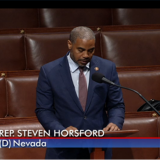 Congressman Steven Horsford delivered speech on the House Floor