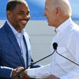 Rep. Steven Horsford and President Joe Biden