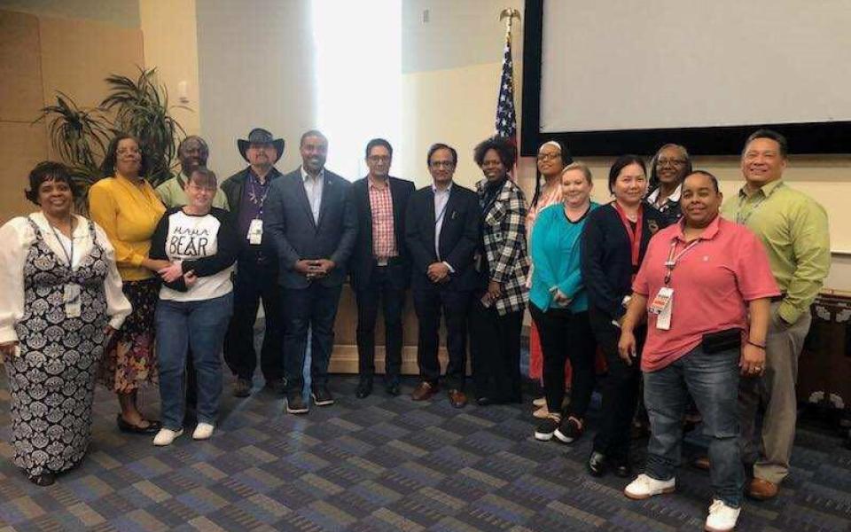 Congressman Horsford Meets With AFGE Employees In North Las Vegas 