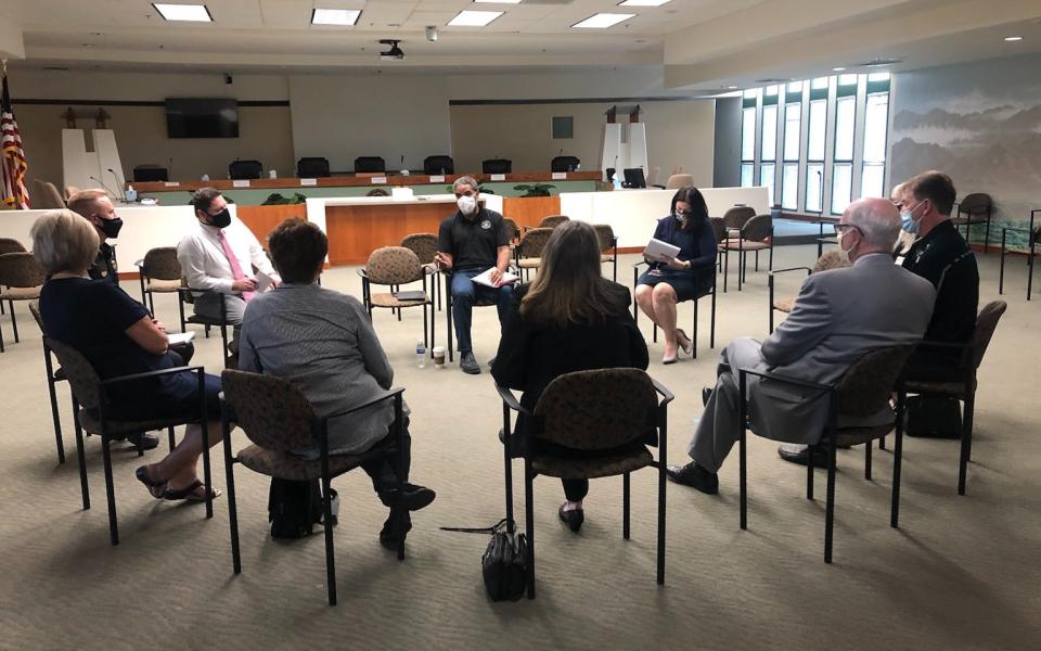 Congressman Horsford Meets with Rural Leaders in Mesquite