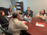 Horsford Meets with Community Chest in Hawthorne