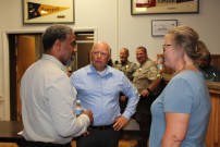 Horsford talks with constituents in Tonopah